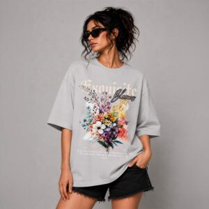 Women's 180 GSM Half Sleeve Round Neck T-shirt BLOOM