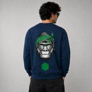 Men's 320 GSM Sweatshirt GORILLA BLUE