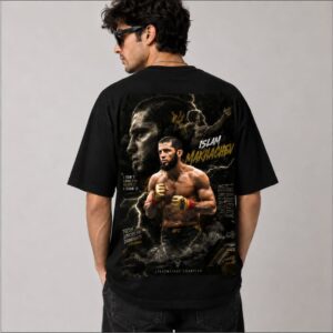 Men's 220 GSM Dropshoulder Oversized T-shirt UFC