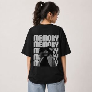 Women's 240 GSM Dropshoulder Oversized T-shirt MEMORY