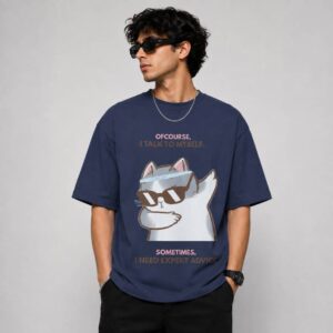 Men's 220 GSM Dropshoulder Oversized T-shirt ADVICE