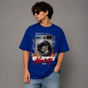 Men's 180 GSM Half Sleeve Round Neck T-shirt DIRTY MONEY