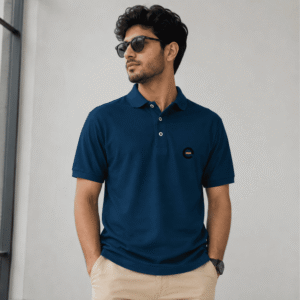 Men's 220 GSM Half Sleeve Polo T-shirt E LOGO