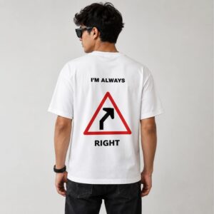 Men's 180 GSM Half Sleeve Round Neck T-shirt RIGHT