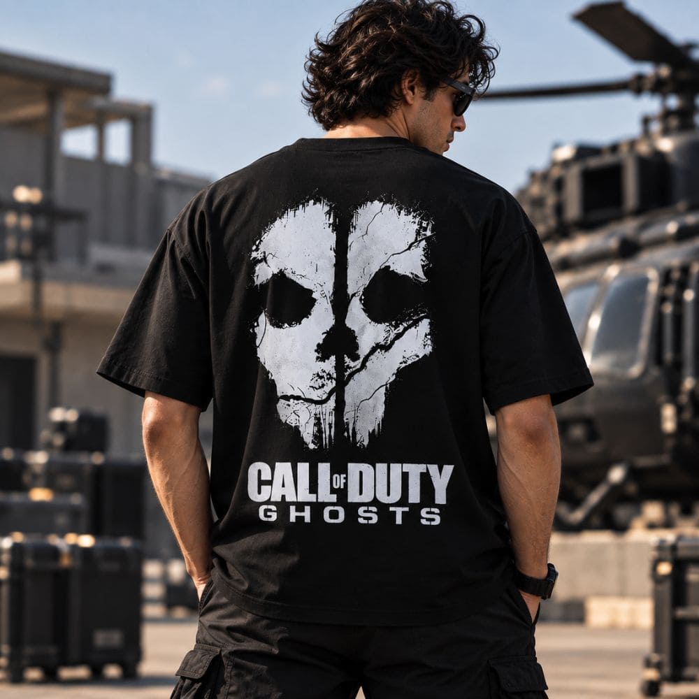 Men's 240 GSM Dropshoulder Oversized T-shirt COD