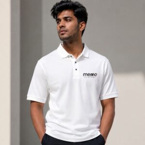 Men's 220 GSM Half Sleeve Polo T-shirt MF