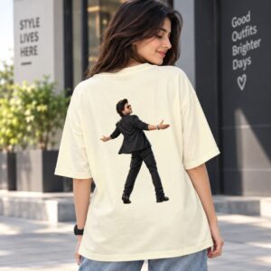 Women's 240 GSM Dropshoulder Oversized T-shirt SRK