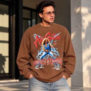 Men's 240 GSM Waffle Knit Oversized Full Sleeve - Champions
